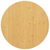 vidaXL Table Top Natural Bamboo Large Durable Bamboo Table Top Round
