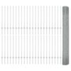 vidaXL Fence with Post Silver 3.28 x 328.08 ft Steel