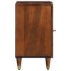 vidaXL Bathroom Cabinet with Door Honey Brown 14.96 x 12.99 x 22.83 in