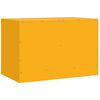 vidaXL TV Cabinet Set of 2 Mustard Yellow Cold-rolled steel Large
