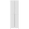 vidaXL Hallway Wardrobe White Engineered wood Compact Hallway Wardrobe