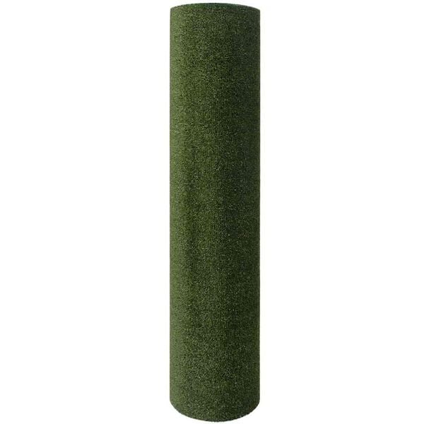 vidaXL Artificial Grass Green Polypropylene (PP) 3.3 x 16.4 ft