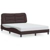 vidaXL Bed Frame Dark Brown