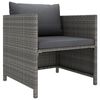 vidaXL Garden Lounge Set Gray, Anthracite