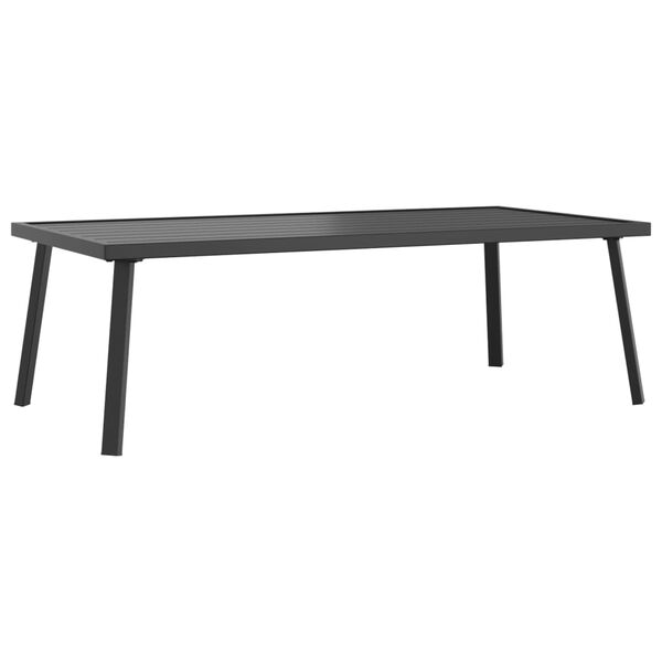 vidaXL Garden Coffee Table Anthracite