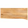 vidaXL Table Top Natural Mango Solid Mango Wood Medium Durable