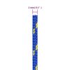 vidaXL Boat Rope Blue 0.08 " 1640.4 ' Polypropylene