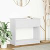 vidaXL Console Table White Engineered wood Medium Console Table