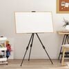 vidaXL Adjustable Display Easel Black Metal