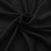 vidaXL Table Cover Set of 2 Black 90% Polyester, 10% Elastane
