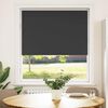 vidaXL Roller Blind Black 100% Polyester 35.4 x 68.9 in