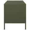 vidaXL TV Cabinet Olive Green Cold-rolled Steel Medium TV Cabinet