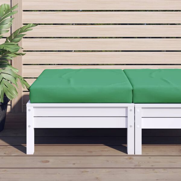 vidaXL Pallet Cushion Green Oxford fabric (100% polyester)
