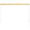 vidaXL Awning Yellow and White