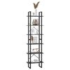 vidaXL Storage Shelf Grey Engineered wood Large Storage Shelf