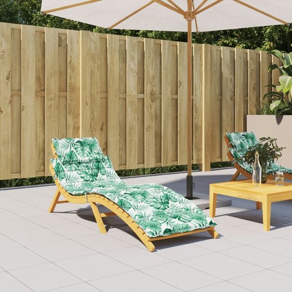 vidaXL Sun Lounger Cushion Oxford Fabric (100% Polyester) 73.2 x 22.8 in