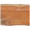 vidaXL Table Top Natural Solid acacia wood 31.5 x 23.6 in Durable