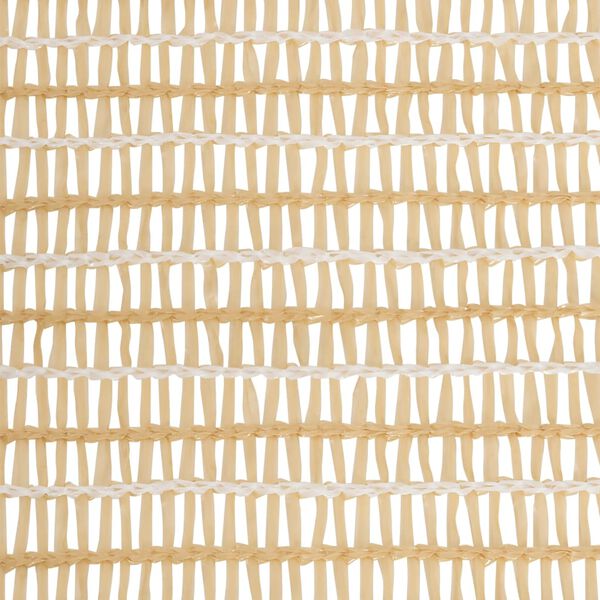 vidaXL Privacy Net Beige 3.9‘x32.8‘ HDPE 0.639 oz/ft²