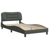 vidaXL Bed Frame Dark Grey
