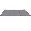 vidaXL Camping Tarp Grey and Orange 165.4x173.2" Waterproof