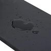 vidaXL Rubber Edge For Snow Plow Black Styrene-butadiene rubber