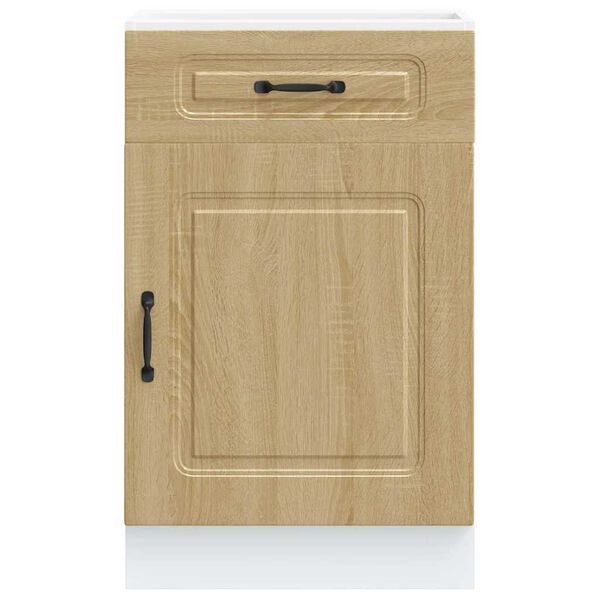 vidaXL Kitchen Base Cabinet Sonoma oak Engineered wood