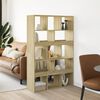 vidaXL Room Divider Sonoma Oak Engineered Wood Medium Room Divider