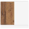 vidaXL Sink Base Cabinet Old wood Engineered wood Standard