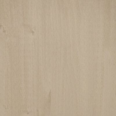 vidaXL TV Stand HAMAR Honey Brown 62.2"x15.7"x15.7" Solid Wood Pine