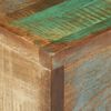 vidaXL Side Table Multicolor Solid reclaimed wood 11.8x11.8 in Durable