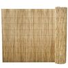 vidaXL Garden Reed Fence 196.9"x39.4"