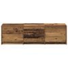 vidaXL TV Units Old Wood 55.12 x 13.39 x 15.75 in Engineered wood
