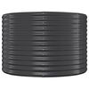 vidaXL Garden Raised Bed Anthracite Powder-coated steel
