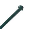 vidaXL Garden Post Set of 10 Green Metal 3.3 ft Durable Garden Post