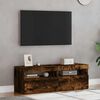 vidaXL TV Cabinet Set of 2 Smoked oak Engineered wood