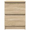 vidaXL TV Cabinet Sonoma oak Engineered wood Medium TV Cabinet