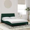 vidaXL Bed Frame Dark Green