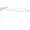 vidaXL Awning Frame White 13.1'x 6.6'Metal