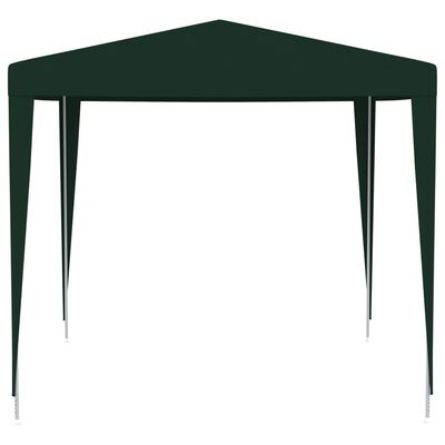 vidaXL Professional Party Tent 8.2'x8.2' Green 0.3 oz/ft²