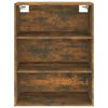 vidaXL Hanging Wall Cabinet Smoked oak Engineered wood Medium
