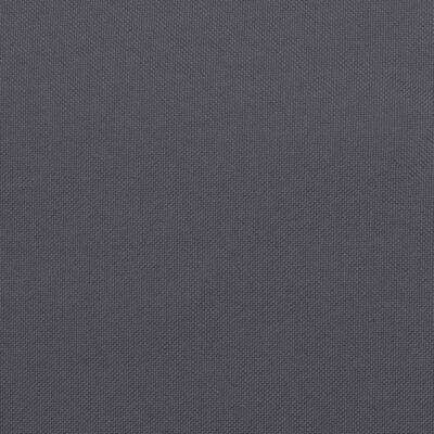 vidaXL Pallet Cushion Anthracite 23.6"x23.6"x2.4" Oxford Fabric