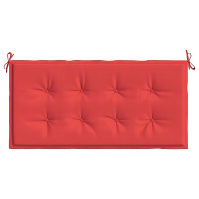 vidaXL Garden Bench Cushion Red 39.4"x19.7"x1.2" Oxford Fabric