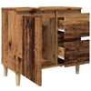 vidaXL Sink Cabinet Old wood Engineered wood Medium