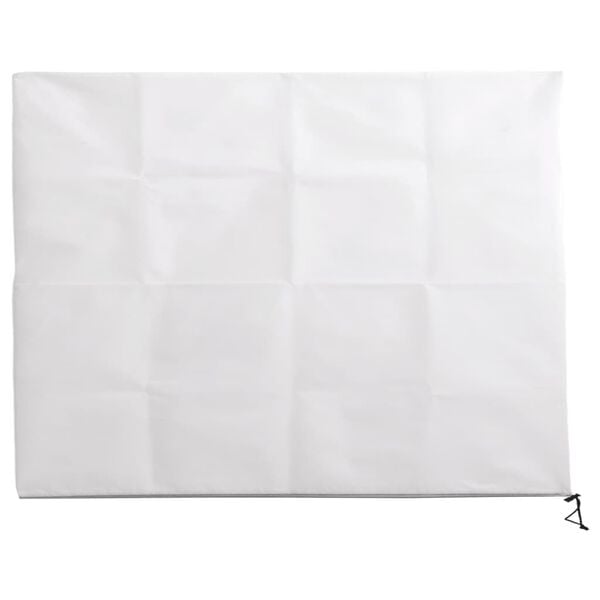 vidaXL Plant Fleece Cover Set of 2 White