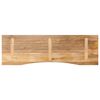 vidaXL Desk Top Natural Mango Wood Solid rough mango wood 63.0 x 19.7 in