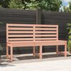vidaXL Garden Bench Natural wood Solid Douglas Fir wood Large Durable