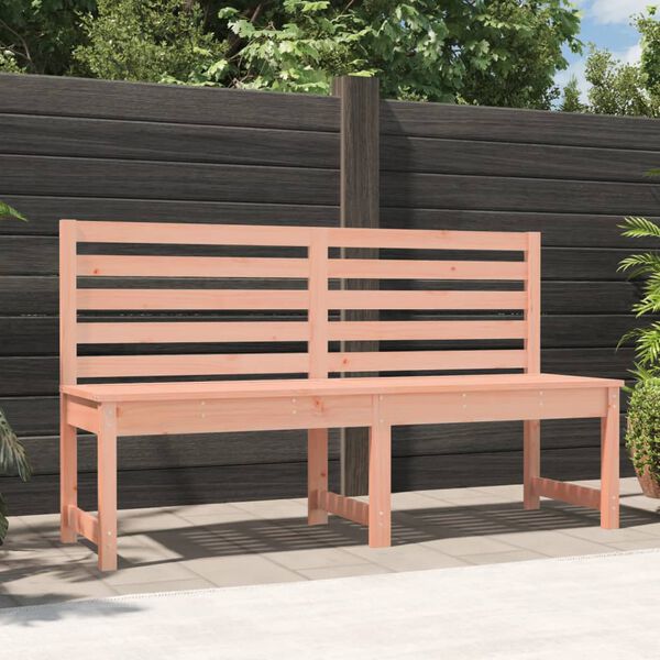 vidaXL Garden Bench Natural wood Solid Douglas Fir wood Large Durable