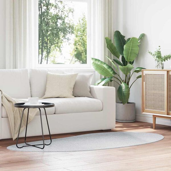 vidaXL Carpet Folding Grey 39.37 x 78.74 in Polyester