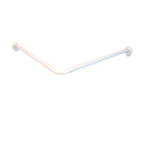 RIDDER Corner Rail White Aluminum, Plastic 31.5 x 31.5 in
