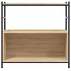 vidaXL Bookshelf Sonoma oak Engineered wood Medium Bookshelf